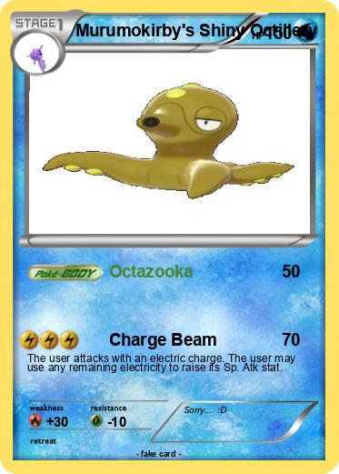 Pokemon Murumokirby's Shiny Octillery