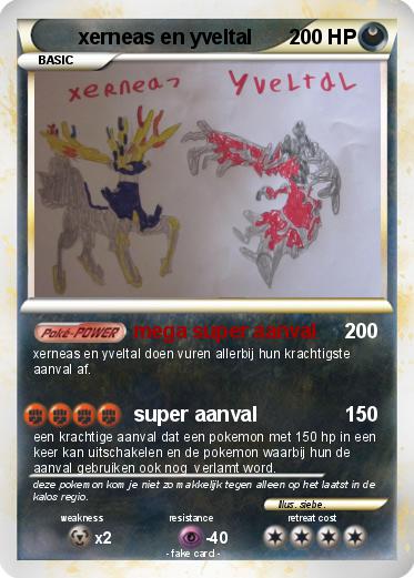 Pokemon xerneas en yveltal