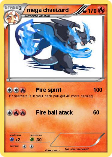 Pokemon mega chaeizard