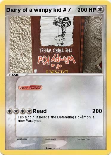 Pokemon Diary of a wimpy kid # 7