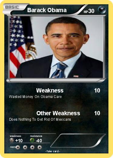 Pokemon Barack Obama