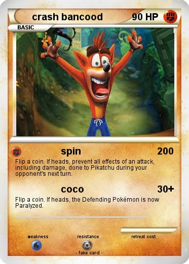 Pokemon crash bancood