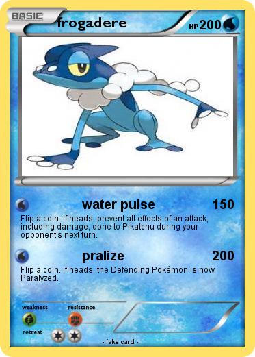 Pokemon frogadere