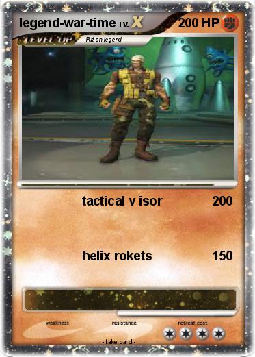 Pokemon legend-war-time