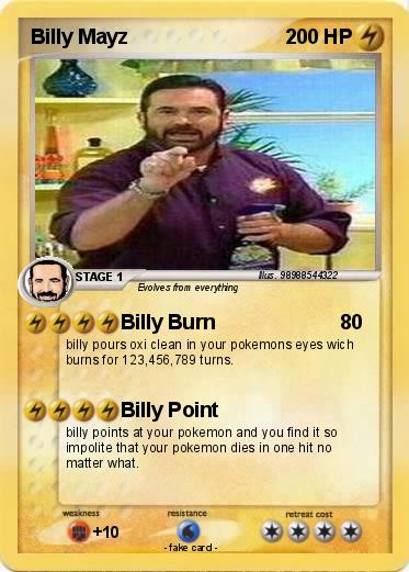 Pokemon Billy Mayz