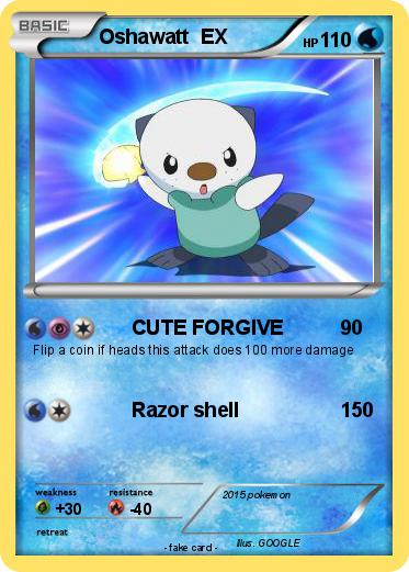 Pokemon Oshawatt  EX