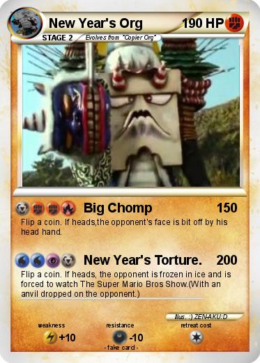 Pokemon New Year's Org