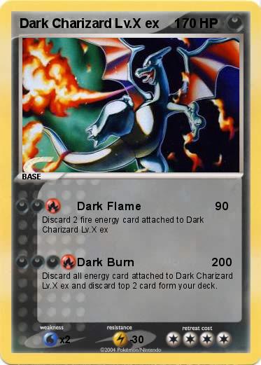 Pokemon Dark Charizard Lv.X ex    1