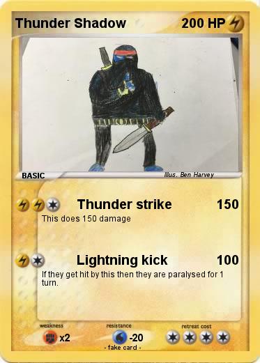 Pokemon Thunder Shadow