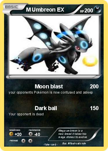 Pokemon M Umbreon EX