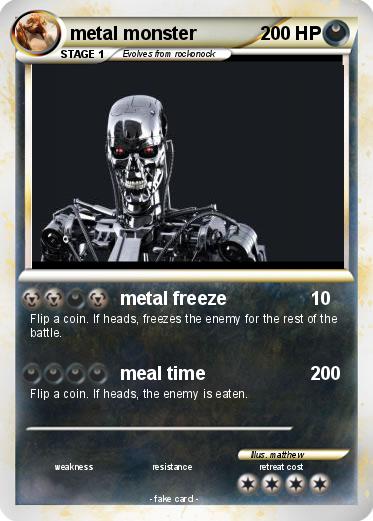 Pokemon metal monster