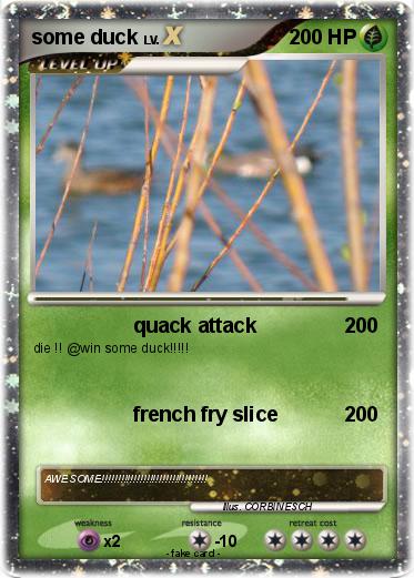 Pokemon some duck