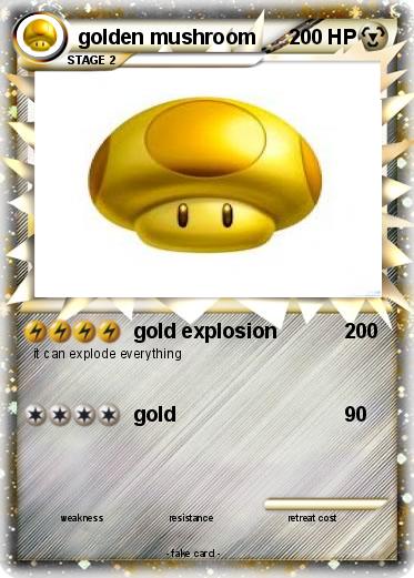 Pokemon golden mushroom