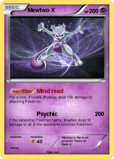 Pokemon Mewtwo X