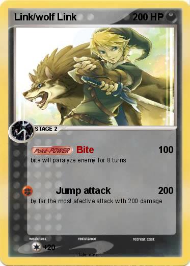 Pokemon Link/wolf Link