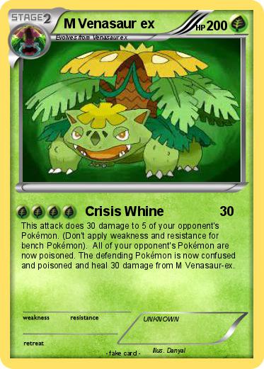 Pokemon M Venasaur ex