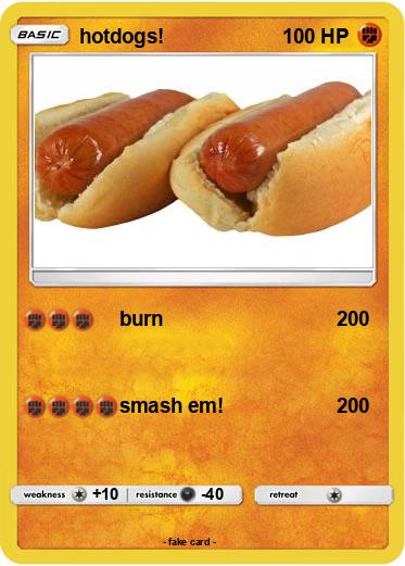 Pokemon hotdogs!