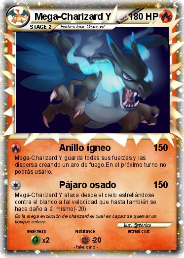 Pokemon Mega-Charizard Y