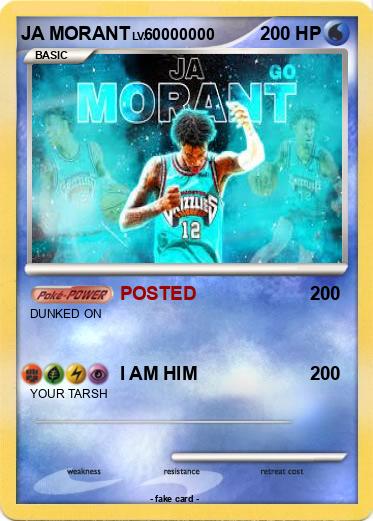 Pokemon JA MORANT