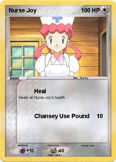 Pokemon Nurse Joy