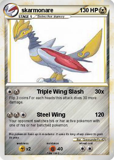 Pokemon skarmonare