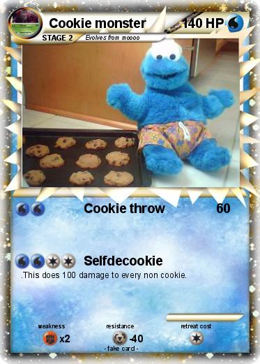 Pokemon Cookie monster