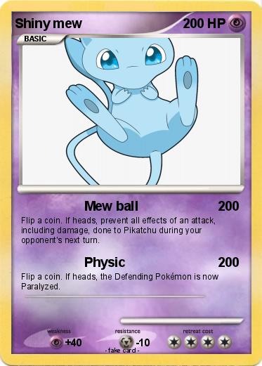 Pokemon Shiny mew