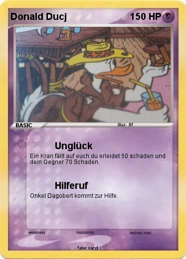 Pokemon Donald Ducj