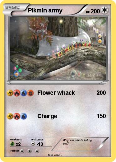 Pokemon Pikmin army