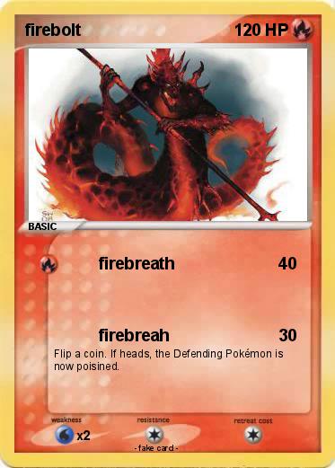 Pokemon firebolt