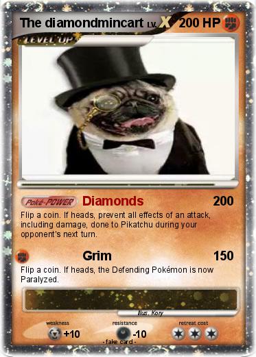 Pokemon The diamondmincart