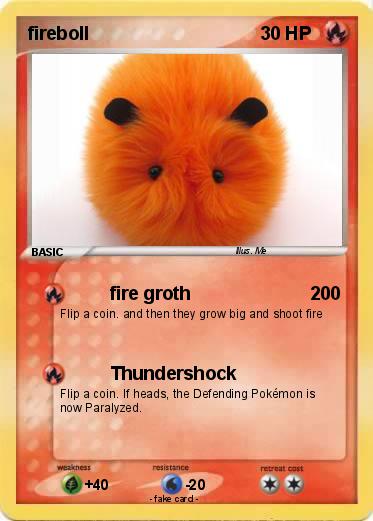 Pokemon fireboll