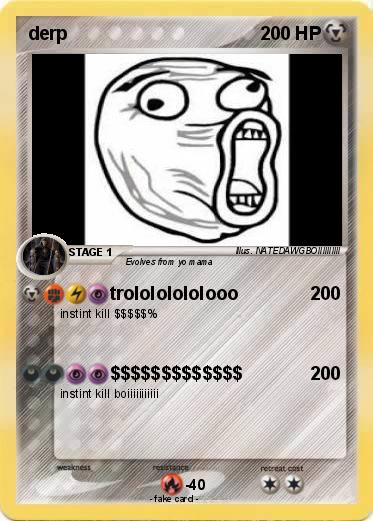 Pokemon derp