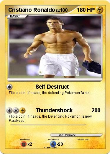 Pokemon Cristiano Ronaldo