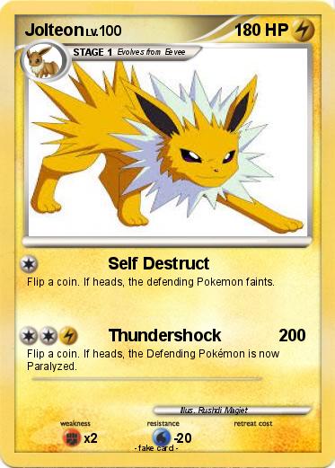 Pokemon Jolteon