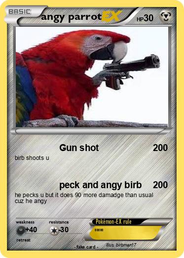Pokemon angy parrot