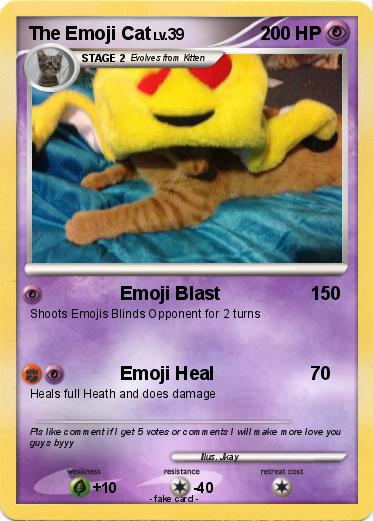 Pokemon The Emoji Cat