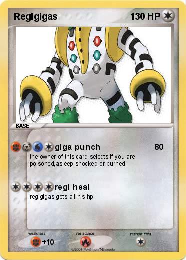 Pokemon Regigigas