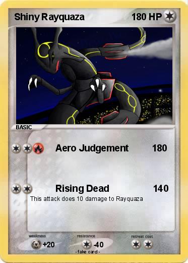 Pokemon Shiny Rayquaza