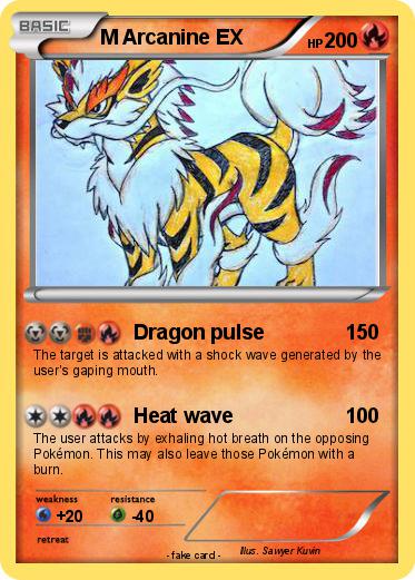 Pokemon M Arcanine EX
