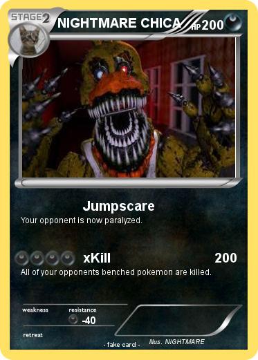 Pokemon NIGHTMARE CHICA