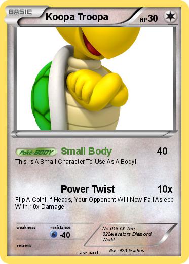 Pokemon Koopa Troopa