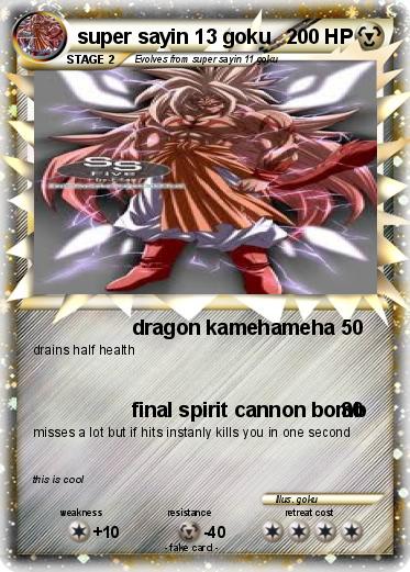 Pokemon super sayin 13 goku