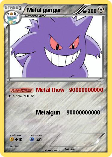 Pokemon Metal gangar