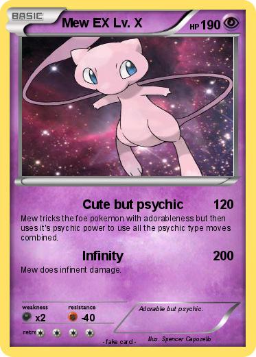Pokemon Mew EX Lv. X