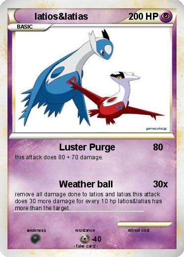 Pokemon latios&latias