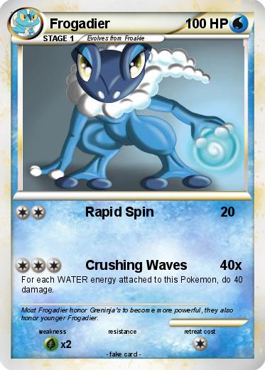 Pokemon Frogadier