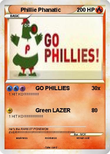 Pokemon Phillie Phanatic