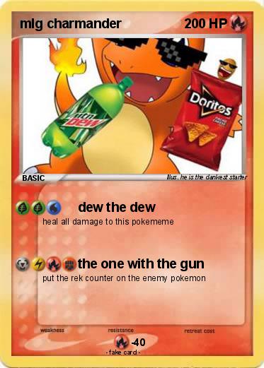 Pokemon mlg charmander