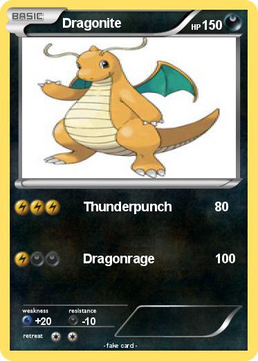 Pokemon Dragonite